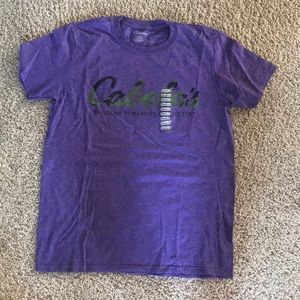 Cabelas purple T-shirt